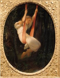 Joven en el columpio de Hippolyte Delaroche