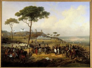 Expedición desde España en 1823: Captura de las trincheras de Santa Margarita frente a La Coruña el 5 de julio