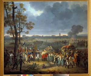 La rendición de Mantua (2 de febrero) de Hippolyte Lecomte