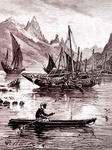 El Mar Rojo (lado egipcio) de Hippolyte Leon Benett