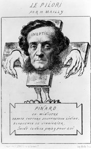 Caricatura de Ernest Pinard, c.1857 (litografía)