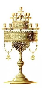 Diseño para un candelabro de Hippolyte Monighetti