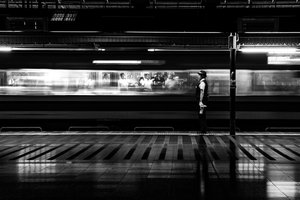 Movimiento del tren urbano de Hiroaki Kuroda