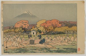 Fujiyama - Otoño, era Showa