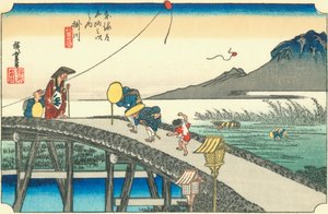 Kakegawa de Hiroshige
