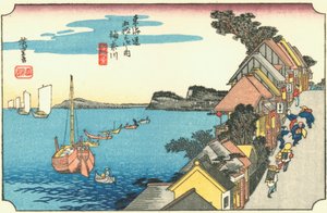 Kanagawa - Yokohama como se veía en la era Tokugawa