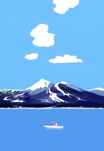 Montañas y lagos de Hiroyuki Izutsu