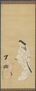 Yujo y una niña, 1688-1697
