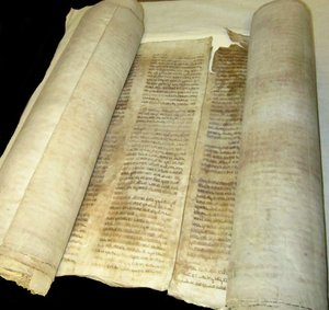 Rollo de la Torá de la comunidad judía en Kaifeng, China de Historical Document