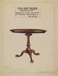 Mesa basculante