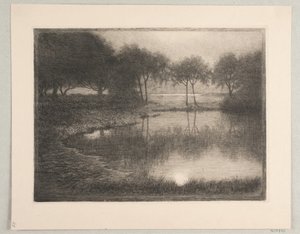 Luz de luna de Holger Valdemar Rasmussen Magaard