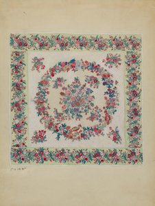 Colcha de apliques de Hollmana