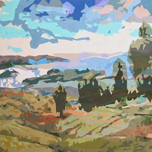 Landscape Obscura - 11, 2024 (óleo sobre lienzo)