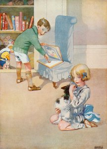 Ilustración para el cumpleaños de Josefina (litografía en color) de Honor Charlotte Appleton