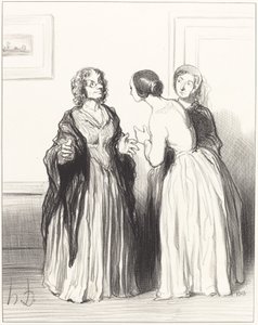 (1er Bas Bleu) - Aprovechemos la ocasión... de Honoré Daumier