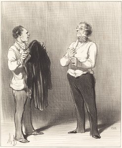 (El Doméstico) - Señor haría bien... de Honoré Daumier