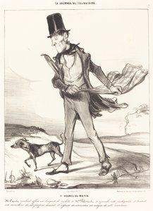 11 de la mañana de Honoré Daumier