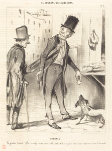 2 horas - La merienda de Azor de Honoré Daumier
