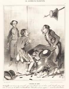5 de la tarde de Honoré Daumier