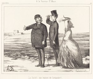 A la Varenne Saint-Maur de Honoré Daumier