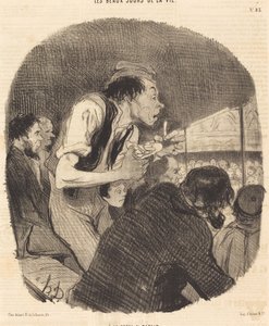 A la porte Saint-Martin de Honoré Daumier
