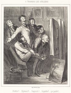 A través de los talleres de Honoré Daumier