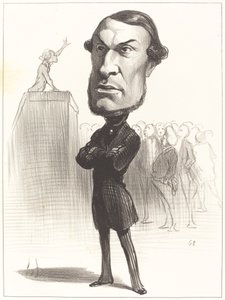 Achille Fould de Honoré Daumier