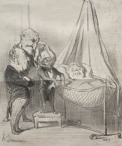 Actualidades: ¡Decididamente, ella está muy enferma!, 1851