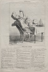 Actualidades No. 43: Marcha sin Cuaresma de Honoré Daumier