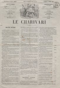 Actualidades No. 64: Dificultades para volverse esbelto, 1869 de Honoré Daumier