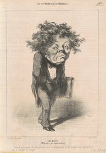 Adolphe Crémieux de Honoré Daumier