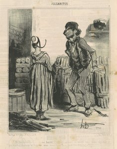 ¡Ah! ¡Fouchtrra!... Mi esposa... de Honoré Daumier