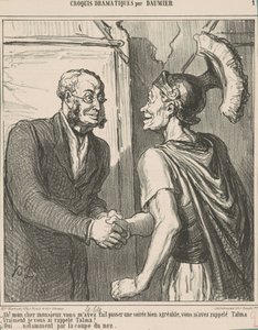 ¡Ah! Mi querido señor, usted me ha de Honoré Daumier