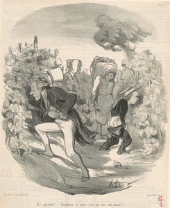 ¡Ah! ¡Saperlotte! ... ¡La uva no es buena este año! ... de Honoré Daumier