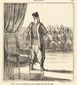 Ah! eso... ya no parecen ocuparse de mí de Honoré Daumier