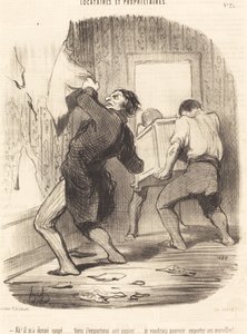 ¡Ah! me ha dado el alta... de Honoré Daumier