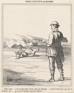 Vamos bien ... es otra vez mi perro ... de Honoré Daumier