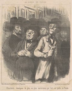 Aficionados Clásicos ... Convencidos ... de Honoré Daumier