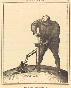 Después de la bomba de sangre, la bomba de oro de Honoré Daumier