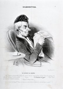 Serie SOUXETTES "La lectura del periódico"