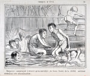 Obra de Honoré Daumier (1808-1879) Charivari data de 1858: Serie CRUQUIS D
