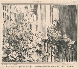 Aspecto de París, desde que se ha jugado de Honoré Daumier