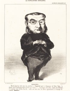Ath. L. Charles Coquerel de Honoré Daumier