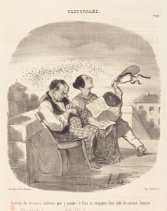Ventajas de las Terrazas Italianas... de Honoré Daumier