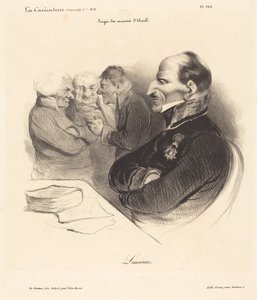 Barón de Lascours de Honoré Daumier