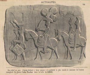 Bajorrelieve en pan de jengibre de Honoré Daumier