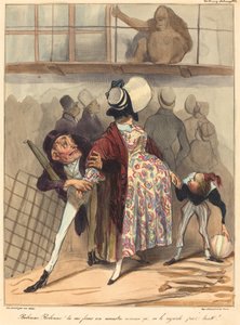¡Bobonne... no lo mires tanto! de Honoré Daumier