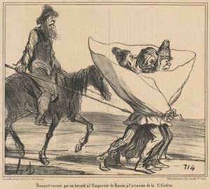 Ramo Enviado ... Al Emperador de Rusia ... de Honoré Daumier