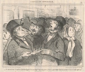 Este señor Courbet de Honoré Daumier