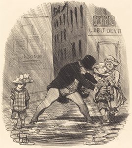 Es tonto tener en invierno, des... de Honoré Daumier